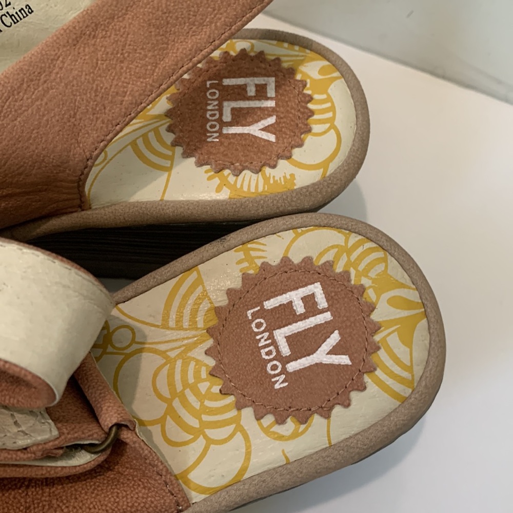 Fly London wedge sandals size 39/8 - Picture 6 of 13